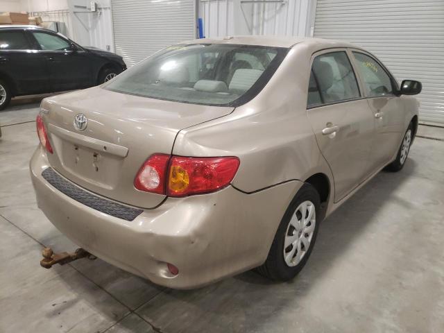 Photo 4 from auction – 2009 TOYOTA COROLLA BA with VIN 1NXBU40E89Z067799