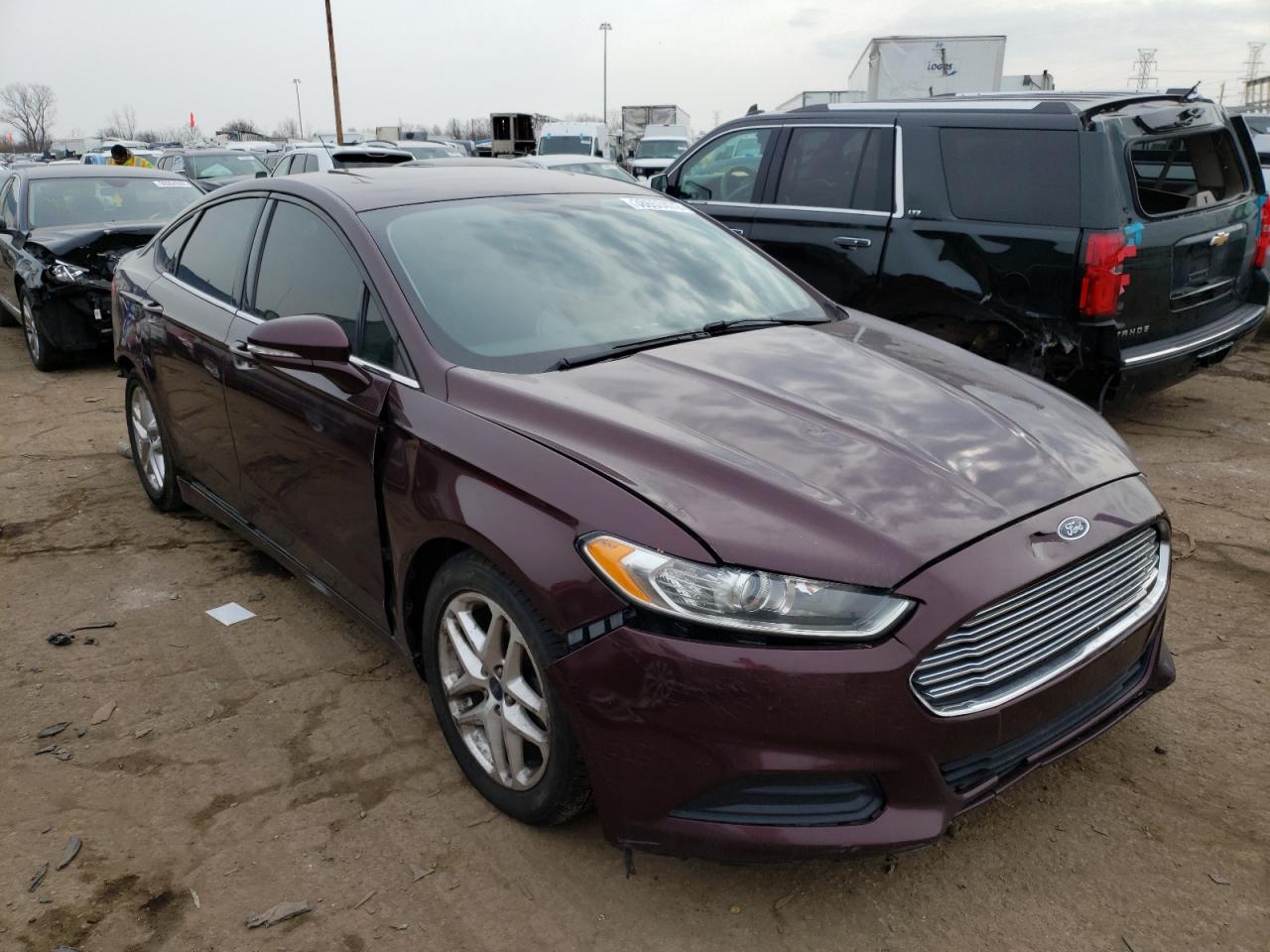 FORD FUSION SE 2013 with VIN 3FA6P0H76DR303111 - Photo from auction