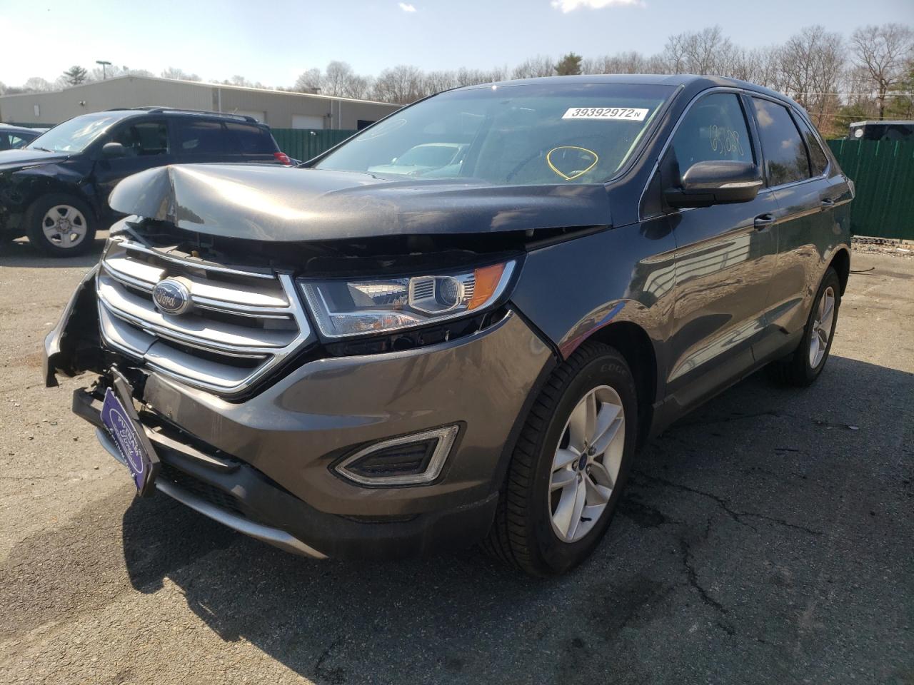 Photo 2 from auction – 2017 FORD EDGE SEL with VIN 2FMPK4J94HBB40247