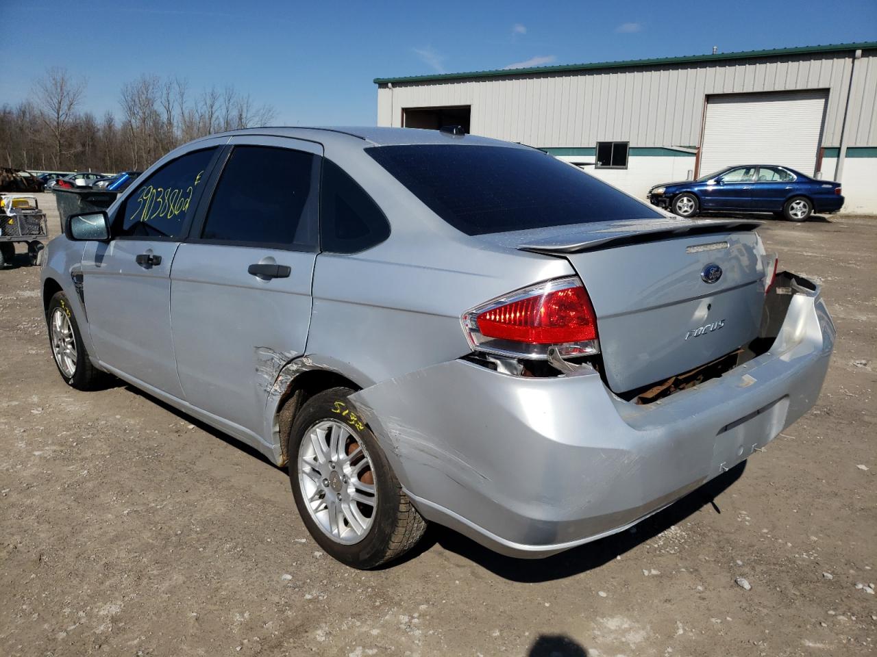 Photo 3 from auction – 2008 FORD FOCUS SE with VIN 1FAHP35N08W121176