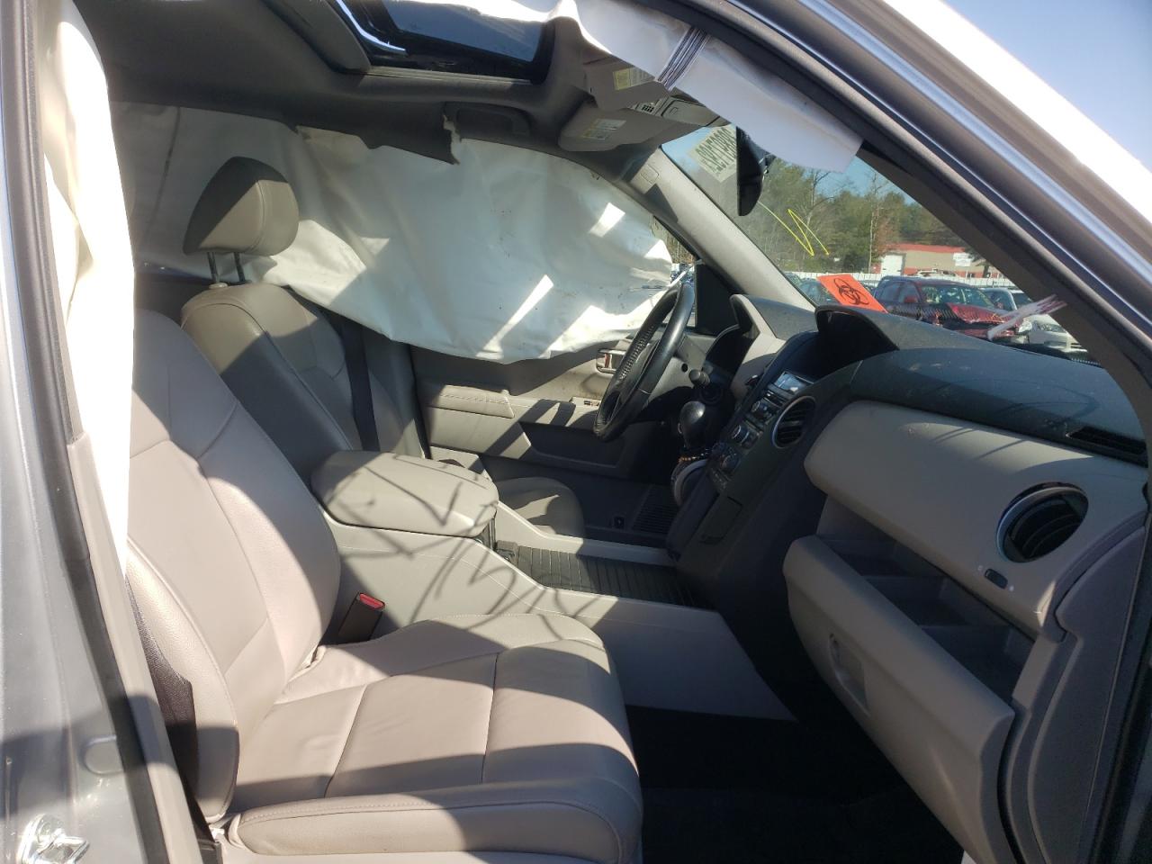 Photo 5 from auction – 2013 HONDA PILOT EXL with VIN 5FNYF4H50DB057735