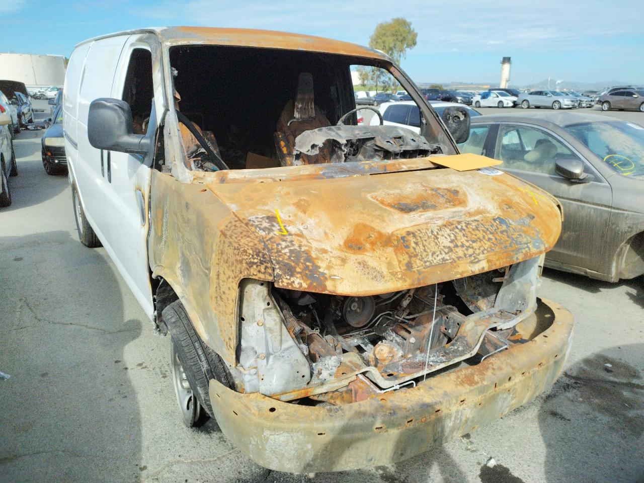 Photo 1 from auction – 2012 CHEVROLET EXPRESS G1 with VIN 1GCSGAFX0C1117025