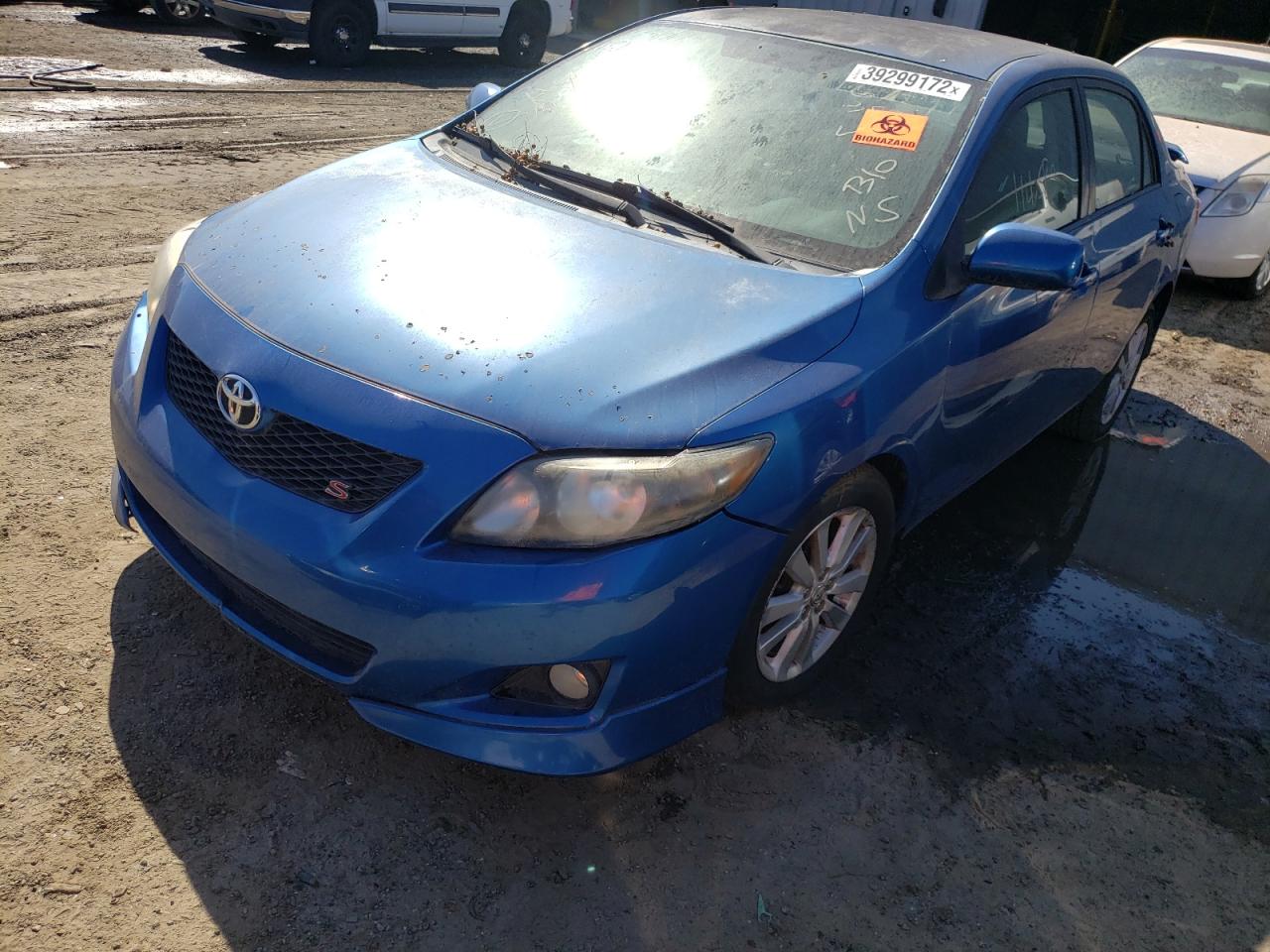 Photo 2 from auction – 2010 TOYOTA COROLLA BA with VIN 2T1BU4EE8AC438958