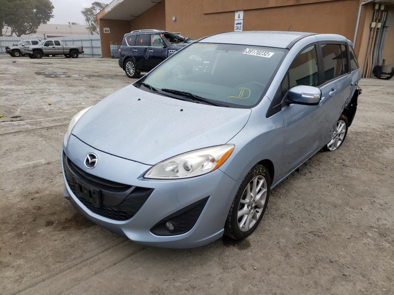 Photo 2 from auction – 2013 MAZDA 5 with VIN JM1CW2CL8D0158931