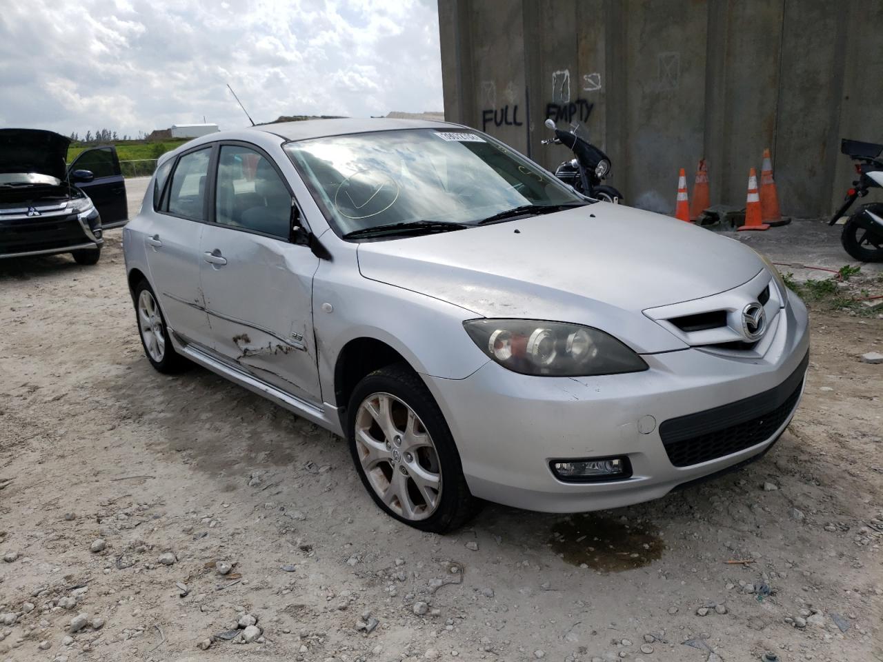 MAZDA 3 HATCHBAC 2008 with VIN JM1BK343X81844772 - Photo from auction