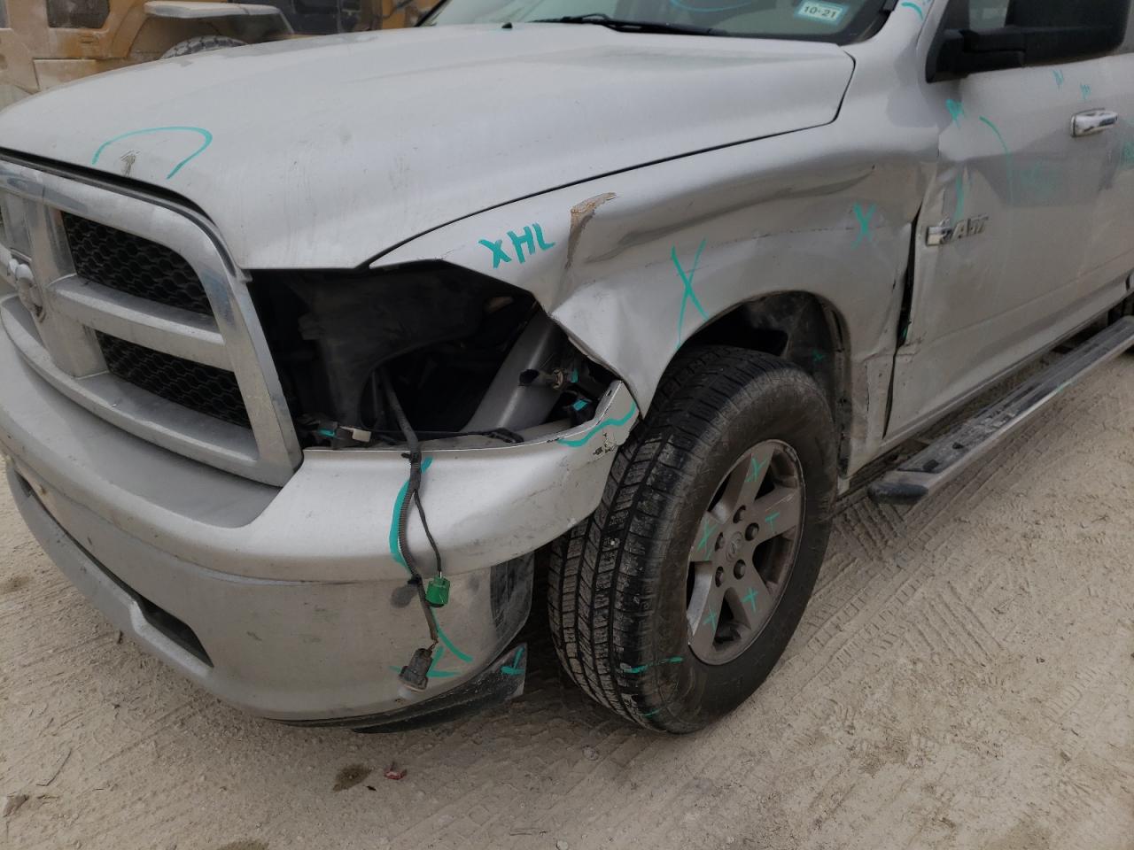 Photo 9 from auction – 2010 DODGE RAM 1500 with VIN 1D7RB1GP5AS100164