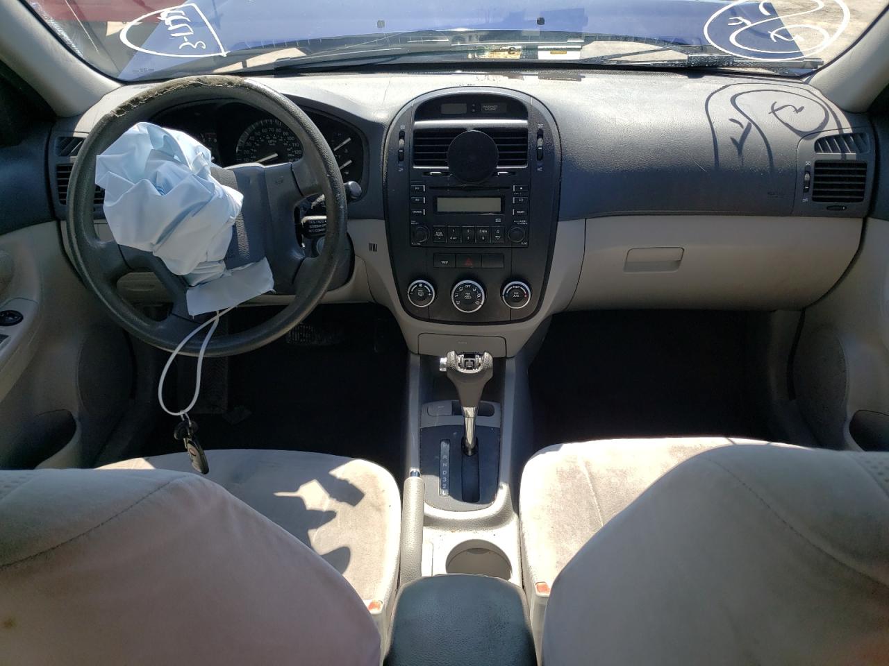 Photo 9 from auction – 2008 KIA SPECTRA EX with VIN KNAFE121585503784