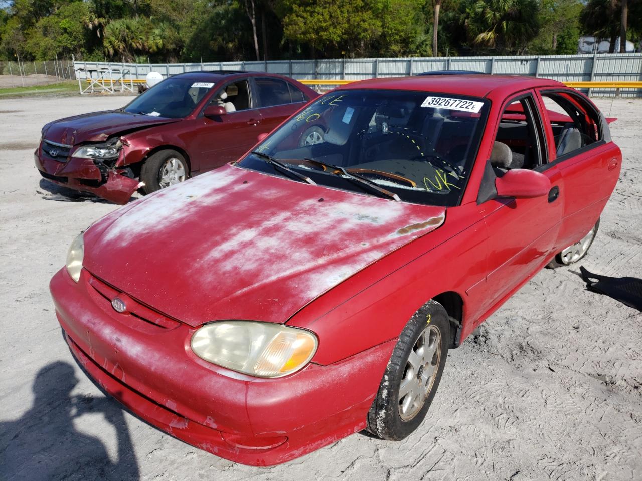 Photo 2 from auction – 2000 KIA SEPHIA with VIN KNAFB1211Y5823709