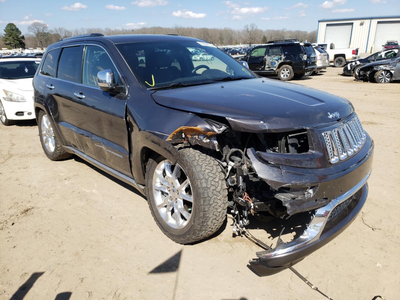 JEEP GRAND CHER 2014 with VIN 1C4RJFJM0EC413809 - Photo from auction