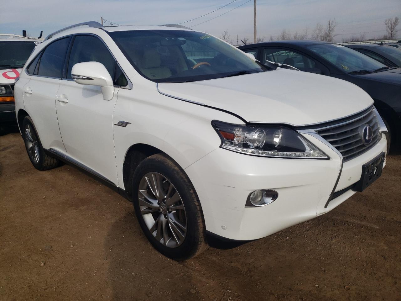 LEXUS RX 450 2014 with VIN JTJBC1BA9E2452761 - Photo from auction