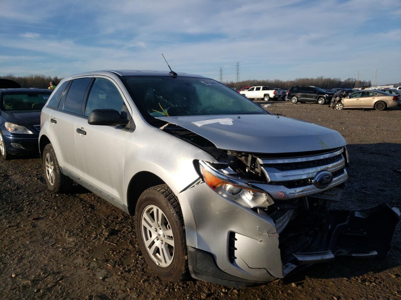 FORD EDGE SE 2012 with VIN 2FMDK3GC3CBA34154 - Photo from auction