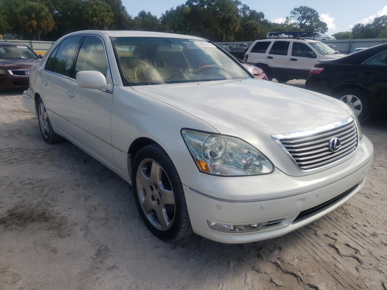 LEXUS LS 430 2006 with VIN JTHBN36F065036157 - Photo from auction