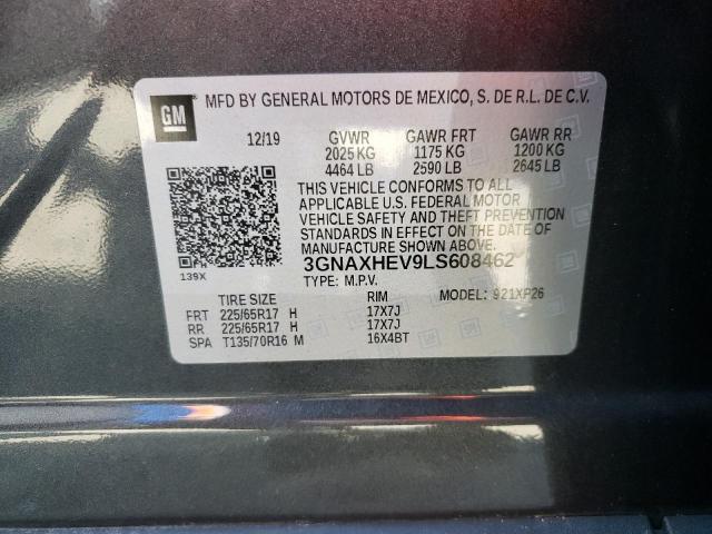 Photo 10 from auction – 2020 CHEVROLET EQUINOX LS with VIN 3GNAXHEV9LS608462