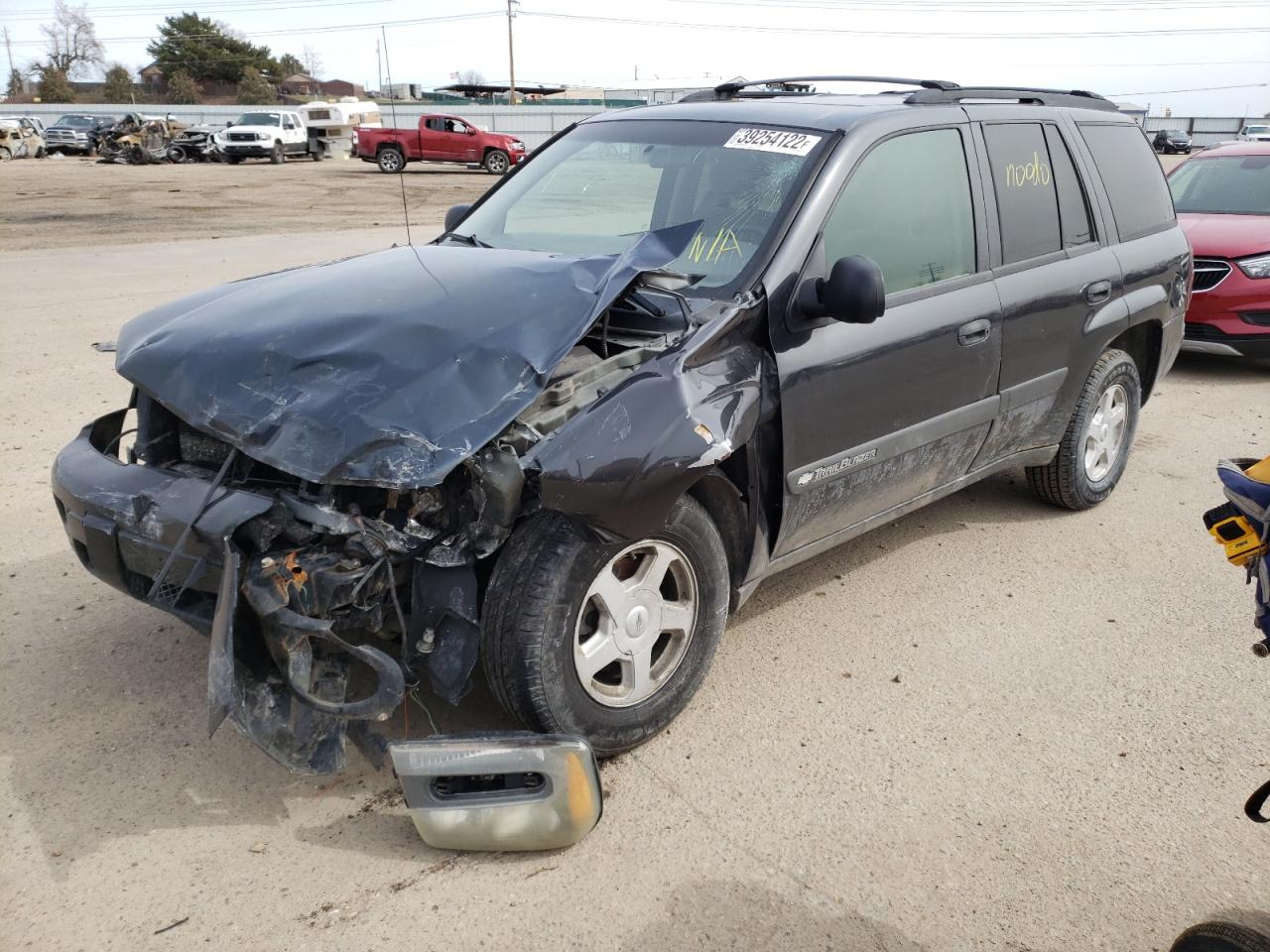 Photo 2 from auction – 2003 CHEVROLET TRAIL BLAZ with VIN 1GNDT13S632348493