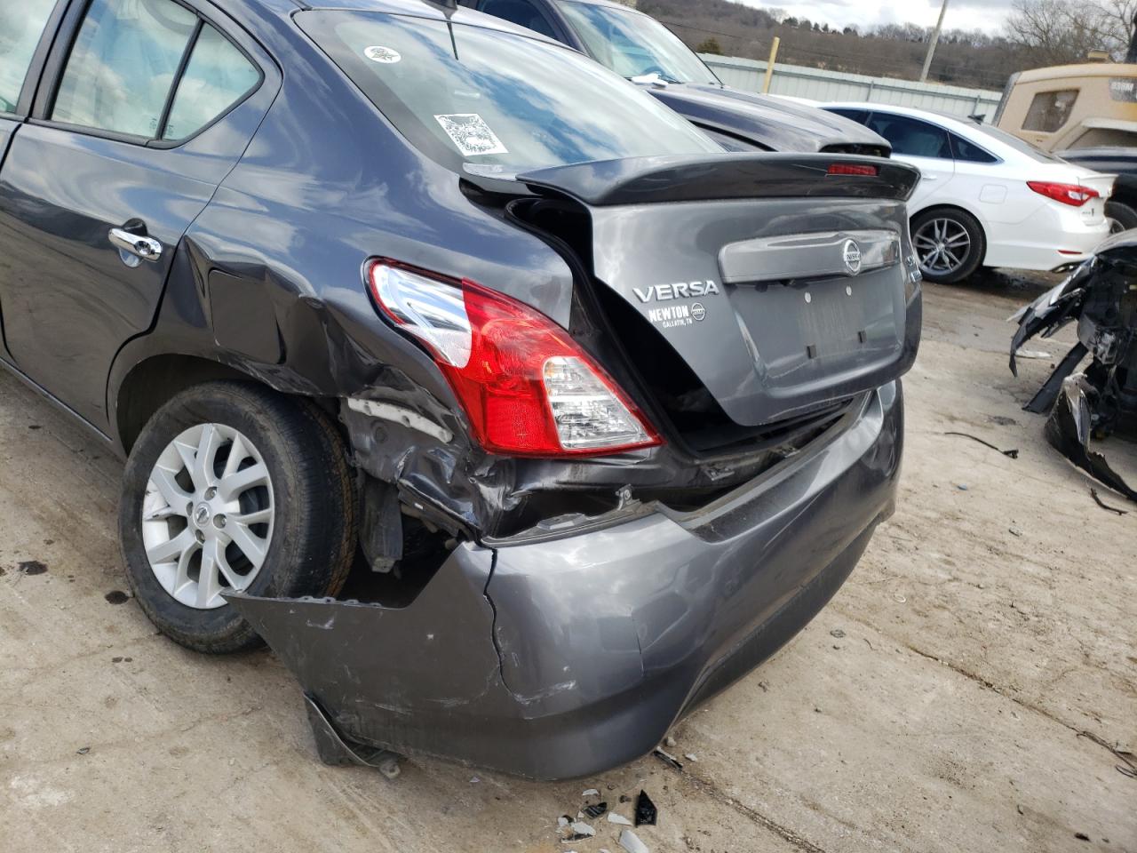 Photo 9 from auction – 2019 NISSAN VERSA S with VIN 3N1CN7APXKL874531