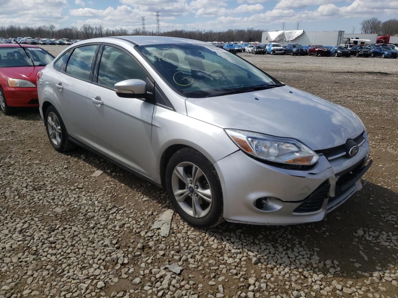 FORD FOCUS SE 2014 with VIN 1FADP3F2XEL339027 - Photo from auction