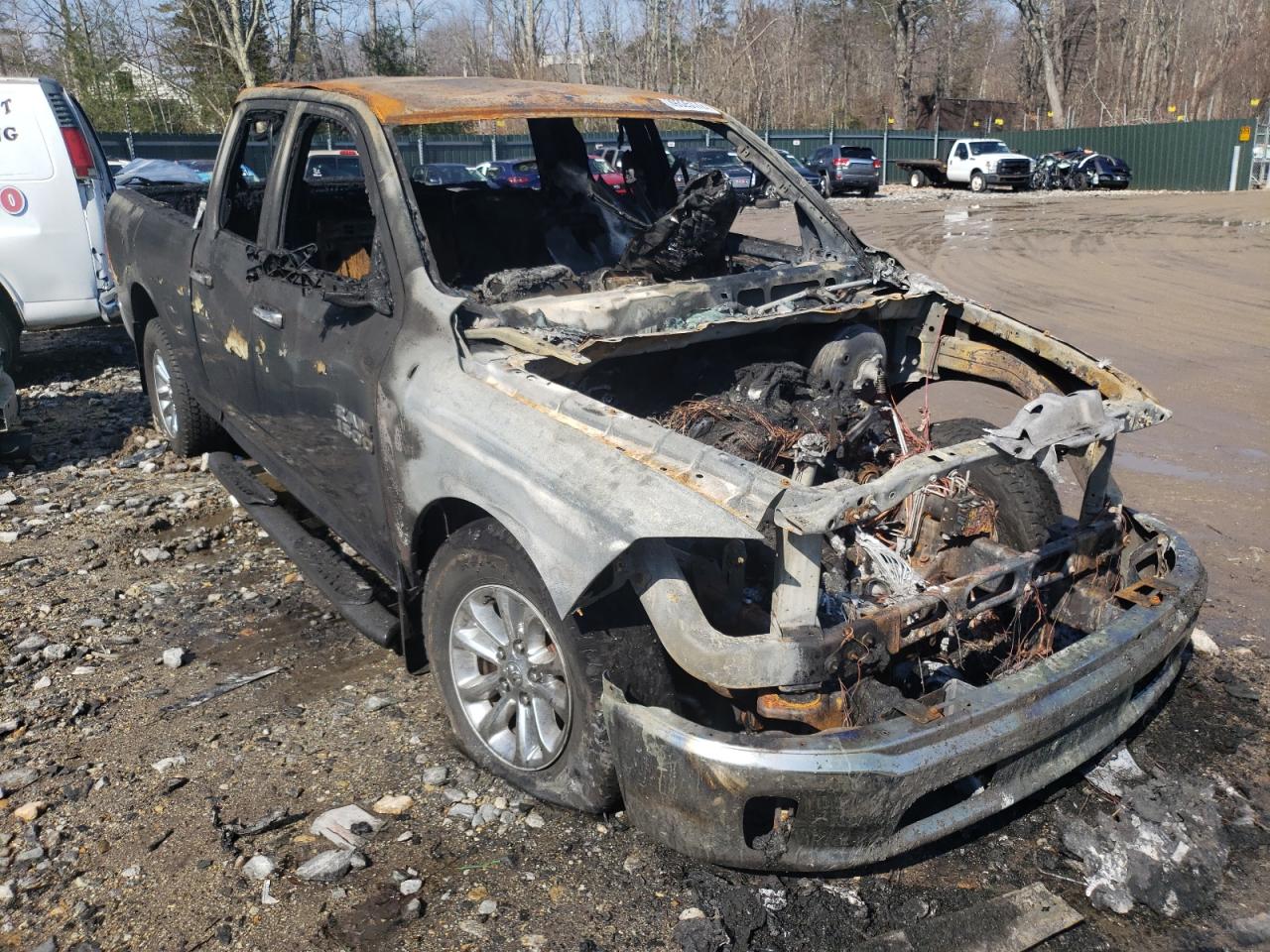 RAM 1500 SLT 2013 with VIN 1C6RR7GG8DS599482 - Photo from auction