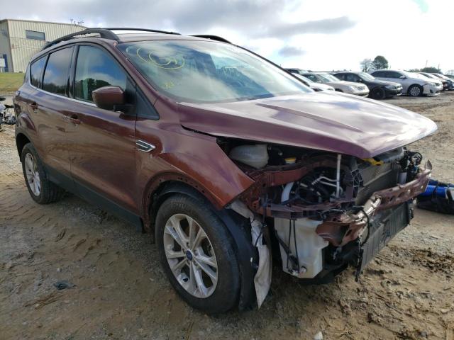 FORD ESCAPE SE 2018 with VIN 1FMCU0GD8JUB79422 - Photo from auction