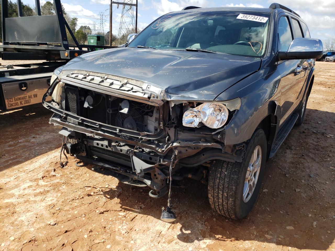 Photo 9 from auction – 2008 TOYOTA SEQUOIA LI with VIN 5TDZY68A78S002417
