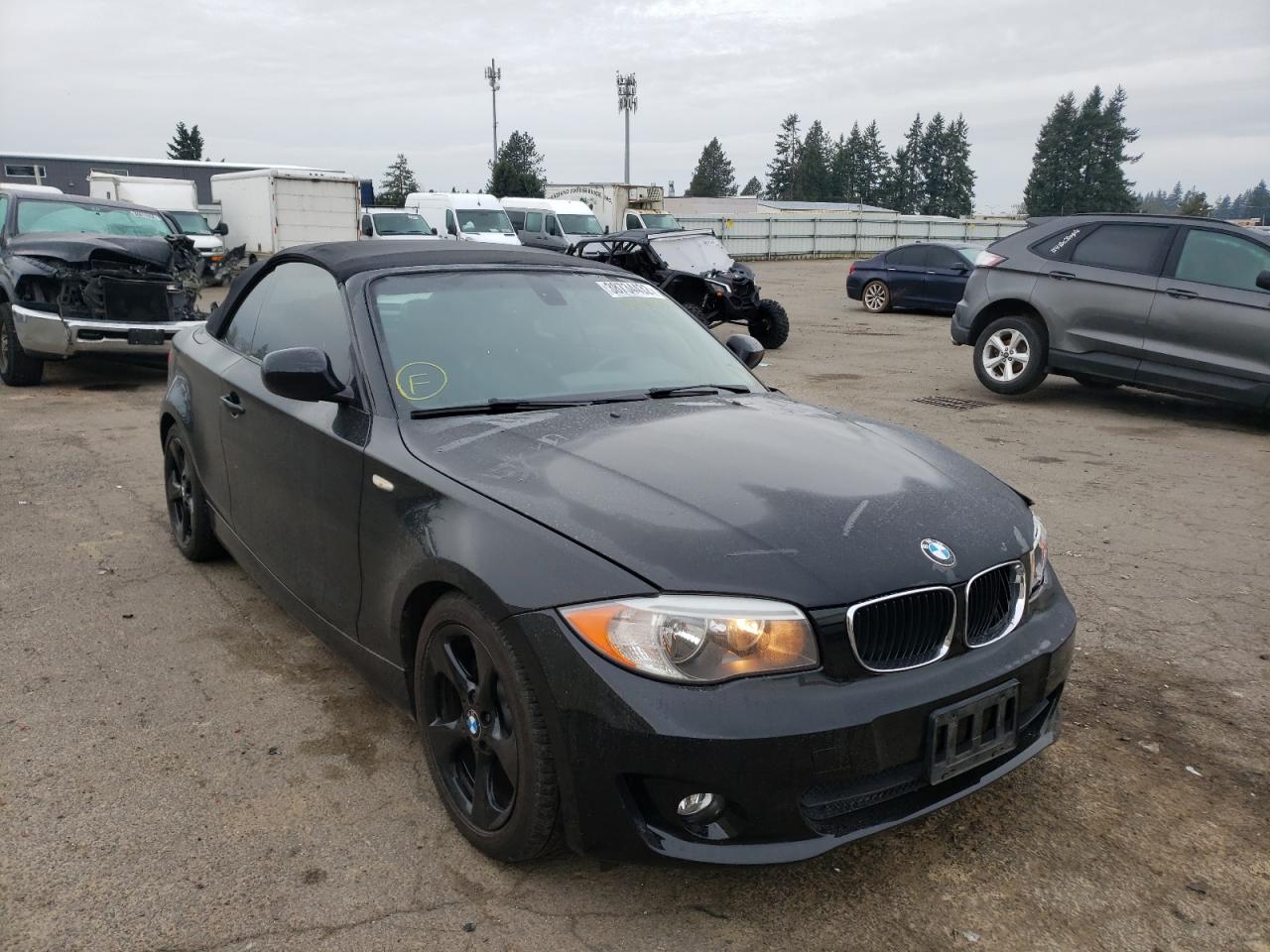 BMW 128 I 2012 with VIN WBAUN1C53CVH84312 - Photo from auction