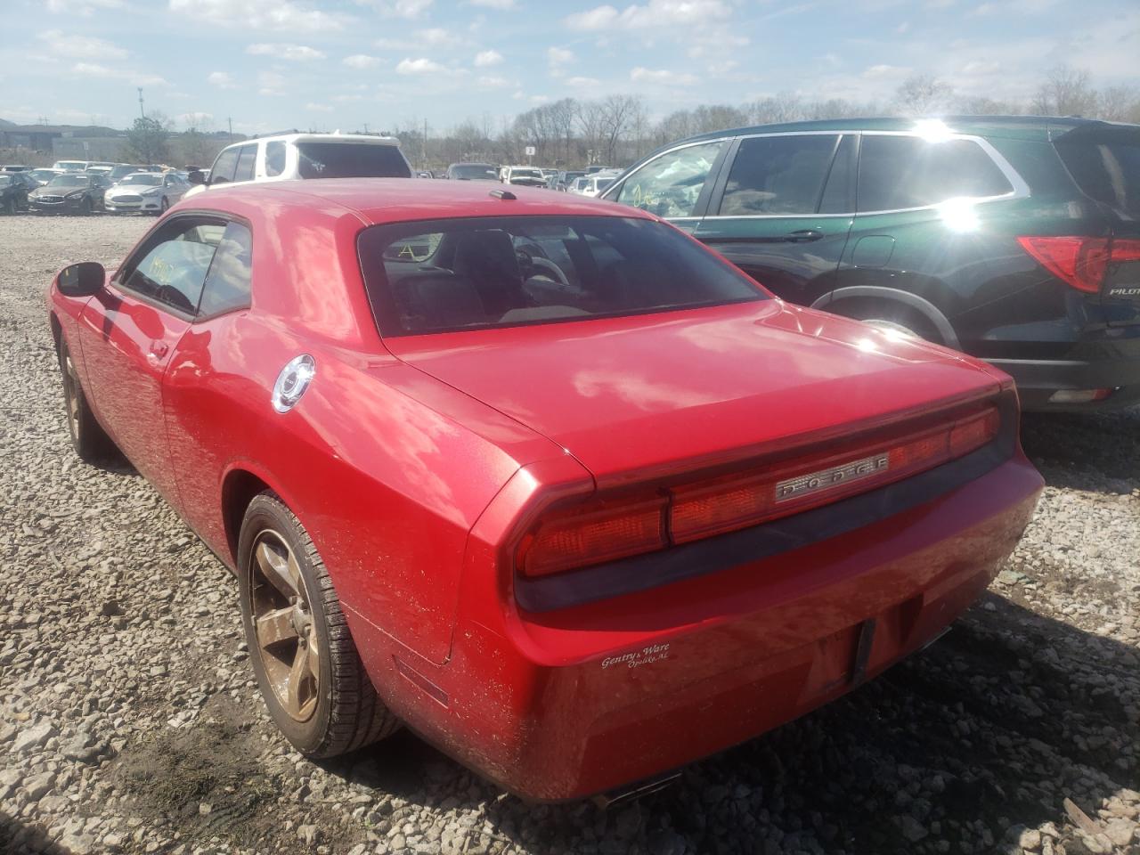 Photo 3 from auction – 2011 DODGE CHALLENGER with VIN 2B3CJ4DG0BH509904
