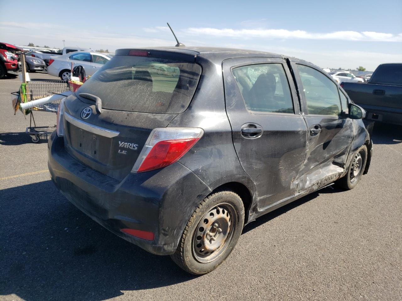 Photo 4 from auction – 2012 TOYOTA YARIS with VIN JTDKTUD38CD520018