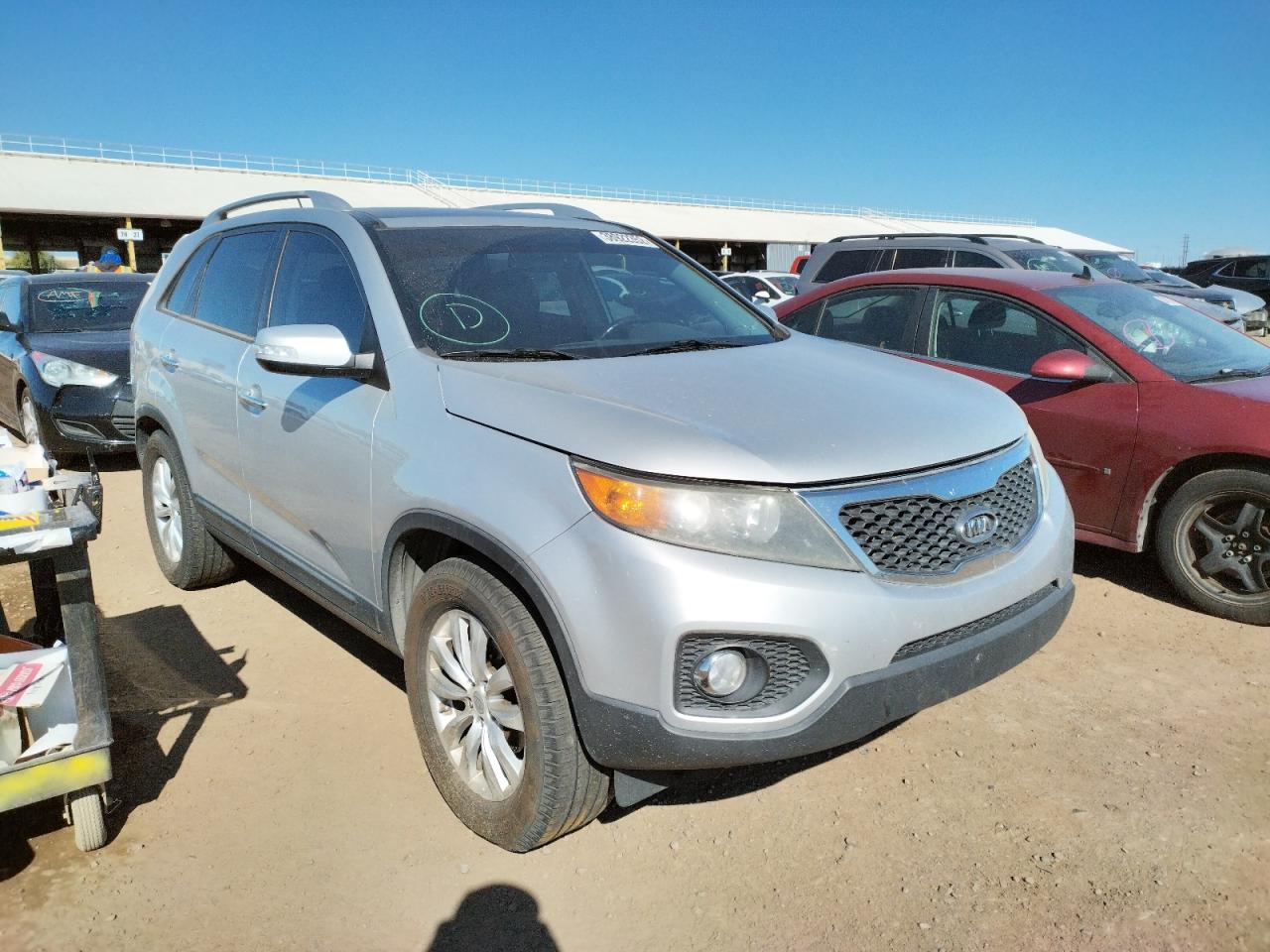 Photo 1 from auction – 2011 KIA SORENTO EX with VIN 5XYKU4A26BG002627