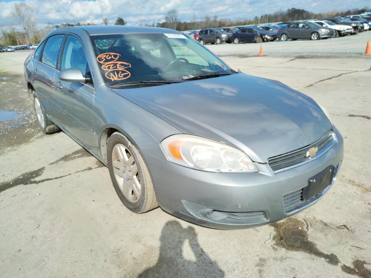 CHEVROLET IMPALA LT 2008 with VIN 2G1WC583889161431 - Photo from auction