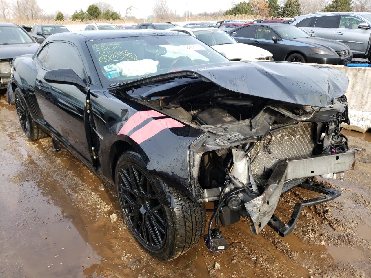 CHEVROLET CAMARO LT 2010 with VIN 2G1FC1EV1A9185428 - Photo from auction