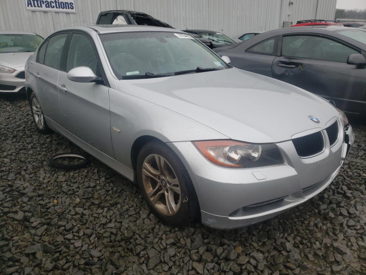 BMW 328 I SULE 2008 with VIN WBAVC53588F009830 - Photo from auction