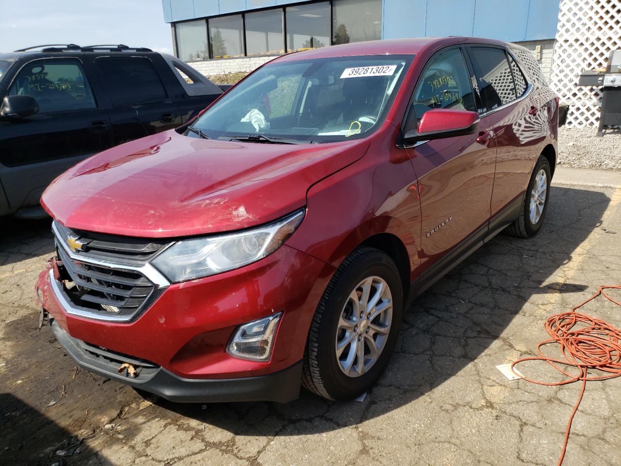 Photo 2 from auction – 2018 CHEVROLET EQUINOX LT with VIN 2GNAXJEV0J6108418