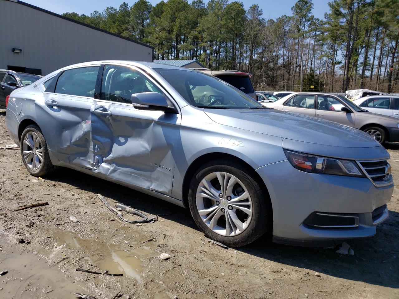 CHEVROLET IMPALA LT 2014 with VIN 1G1115SL0EU102395 - Photo from auction