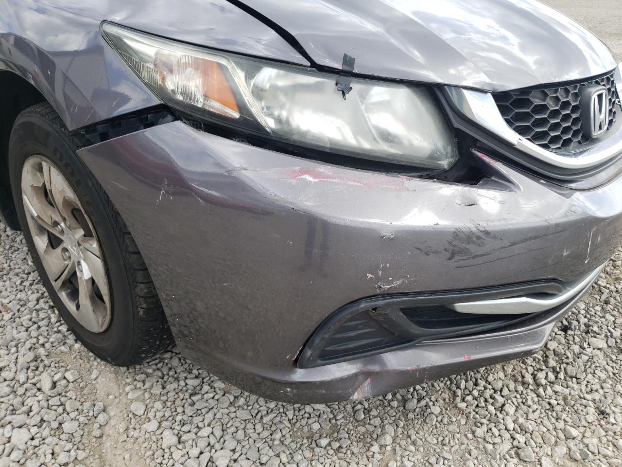 Photo 9 from auction – 2014 HONDA CIVIC LX with VIN 19XFB2F52EE063781