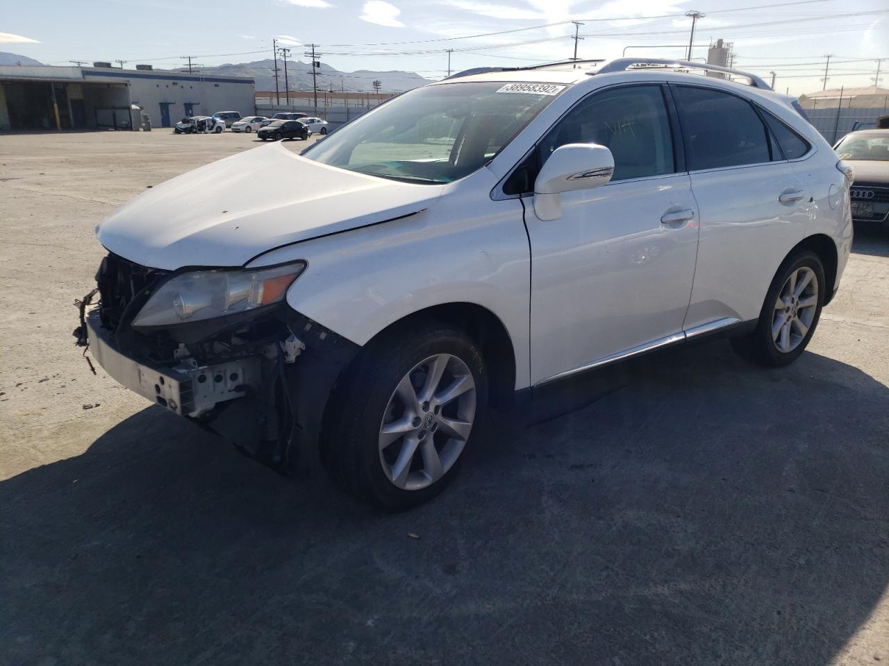 Photo 2 from auction – 2010 LEXUS RX 350 with VIN 2T2ZK1BAXAC028257