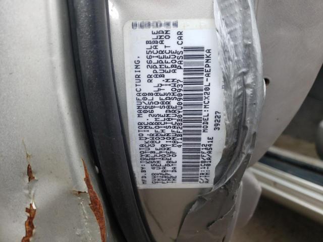 Photo 10 from auction – 2000 TOYOTA AVALON XL with VIN 4T1BF28B0YU090937