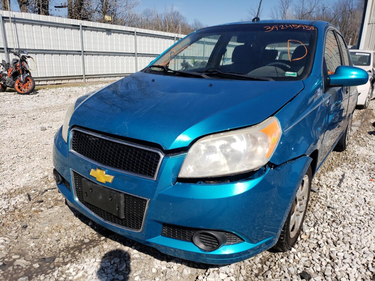Photo 9 from auction – 2009 CHEVROLET AVEO LS with VIN KL1TD66E19B382698