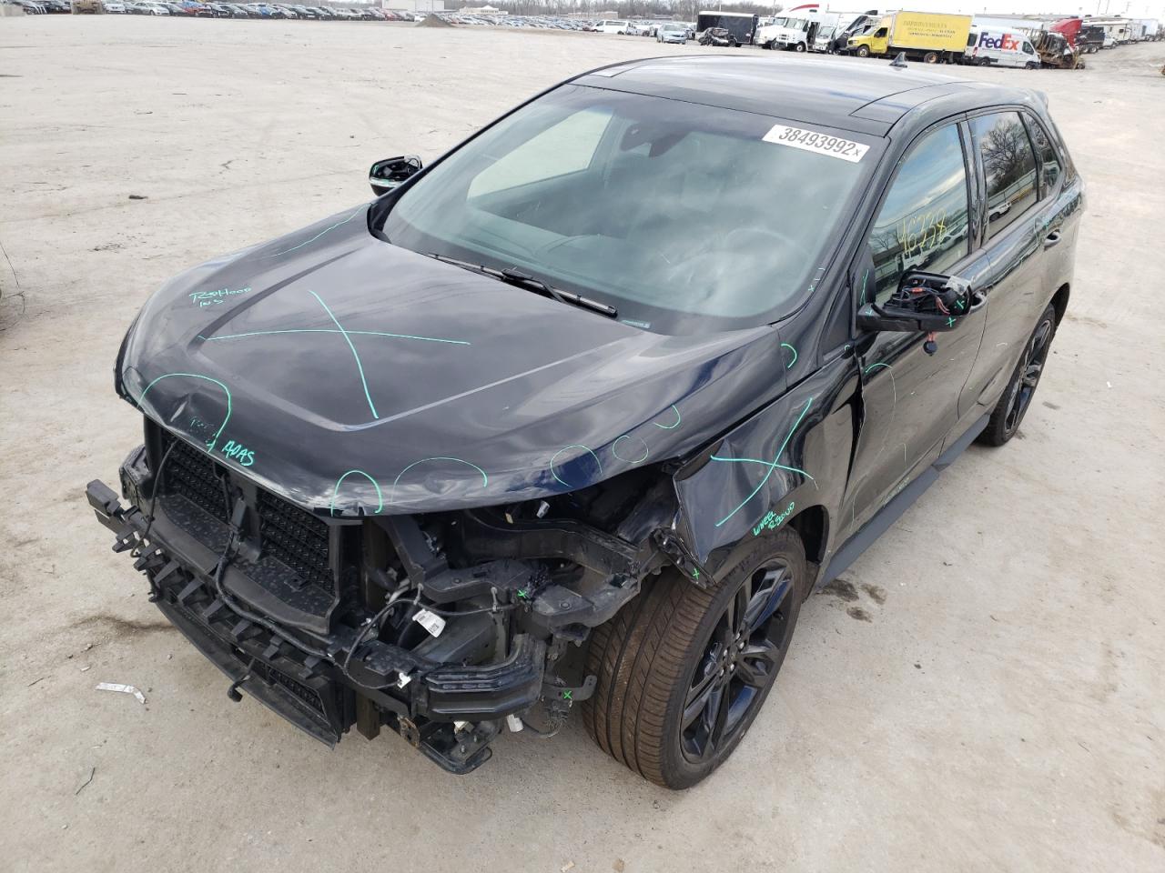 Photo 2 from auction – 2019 FORD EDGE ST with VIN 2FMPK4AP8KBB11808
