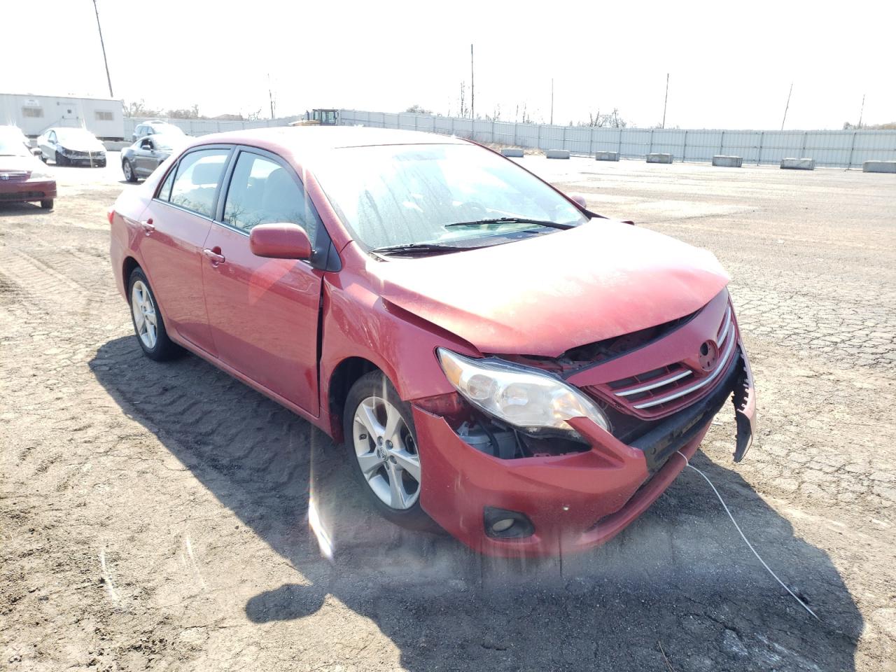TOYOTA CARROLLA 2013 مع رقم تعريف المركبة 2T1BU4EE3DC927787 - صورة من المزاد