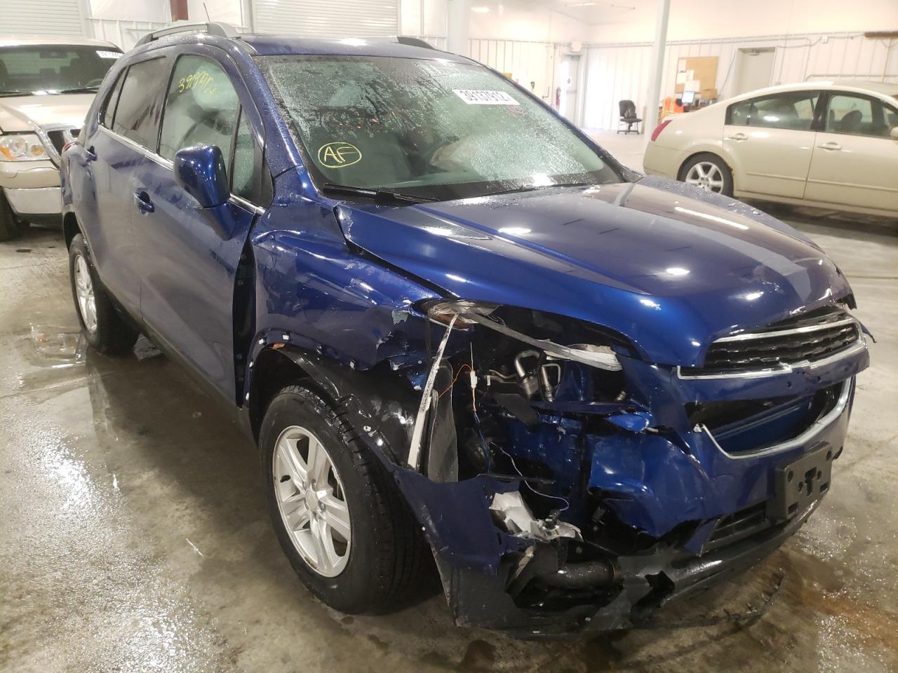 Photo 1 from auction – 2015 CHEVROLET TRAX 1LT with VIN 3GNCJRSBXFL192477