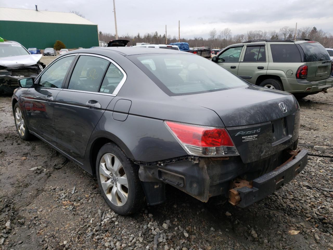 Photo 3 from auction – 2008 HONDA ACCORD EX with VIN 1HGCP257X8A019186