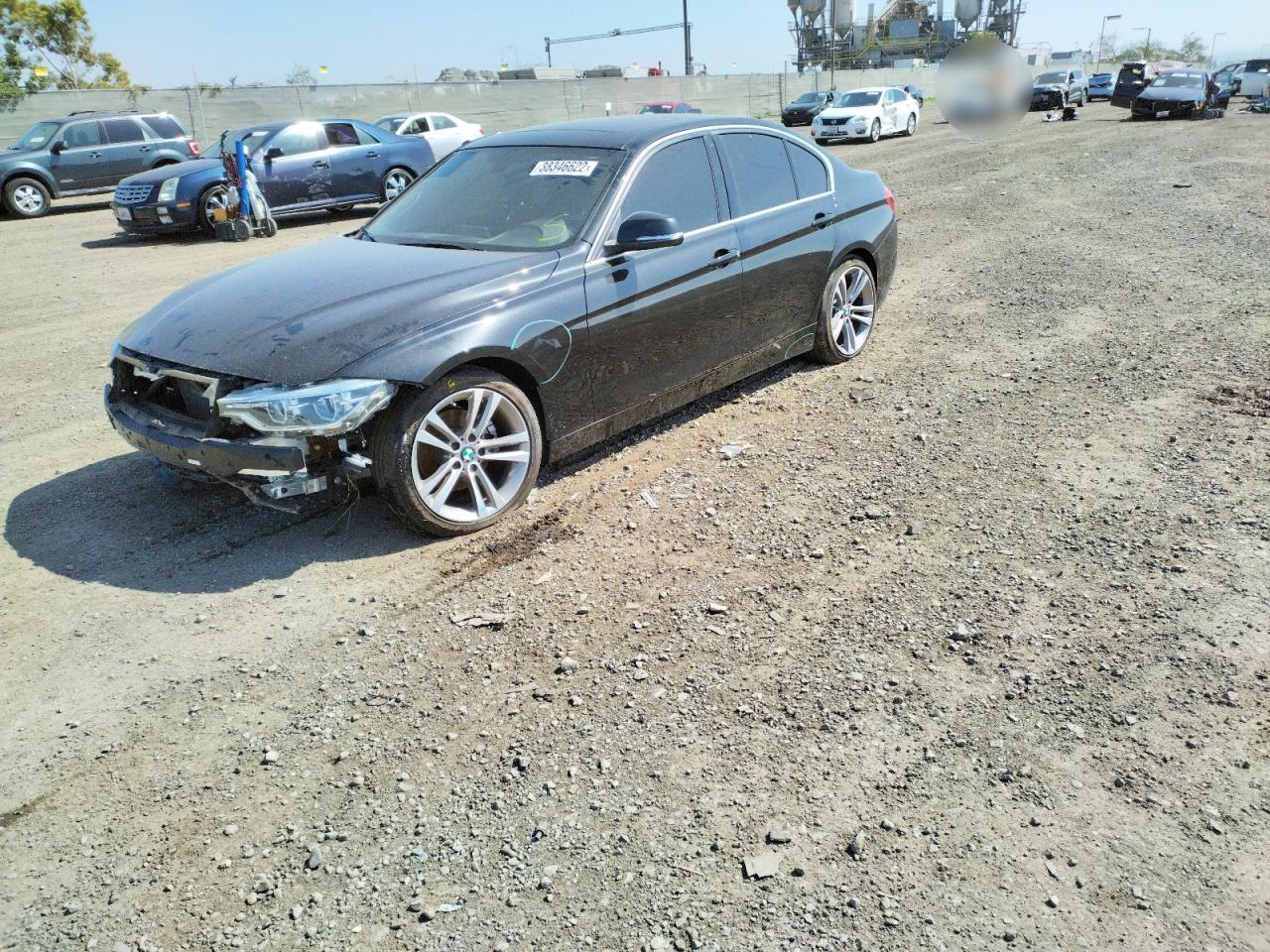 Photo 2 from auction – 2017 BMW 330 I with VIN WBA8B9G55HNU50452