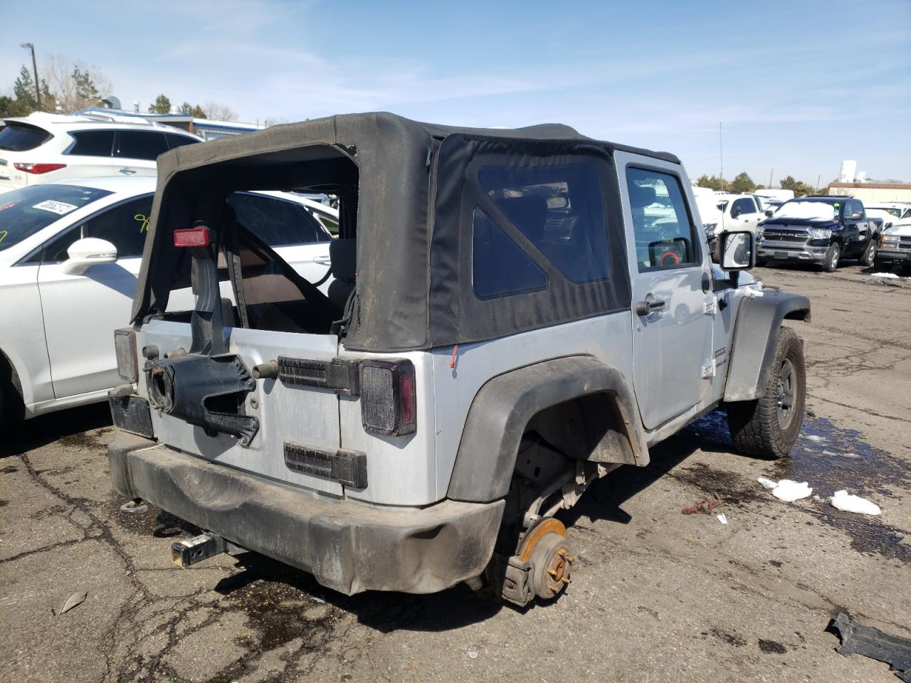 Photo 4 from auction – 2010 JEEP WRANGLER S with VIN 1J4AA2D15AL107443