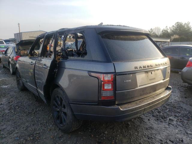 Photo 3 from auction – 2016 LAND ROVER RANGE ROVE with VIN SALGS2VF2GA254419