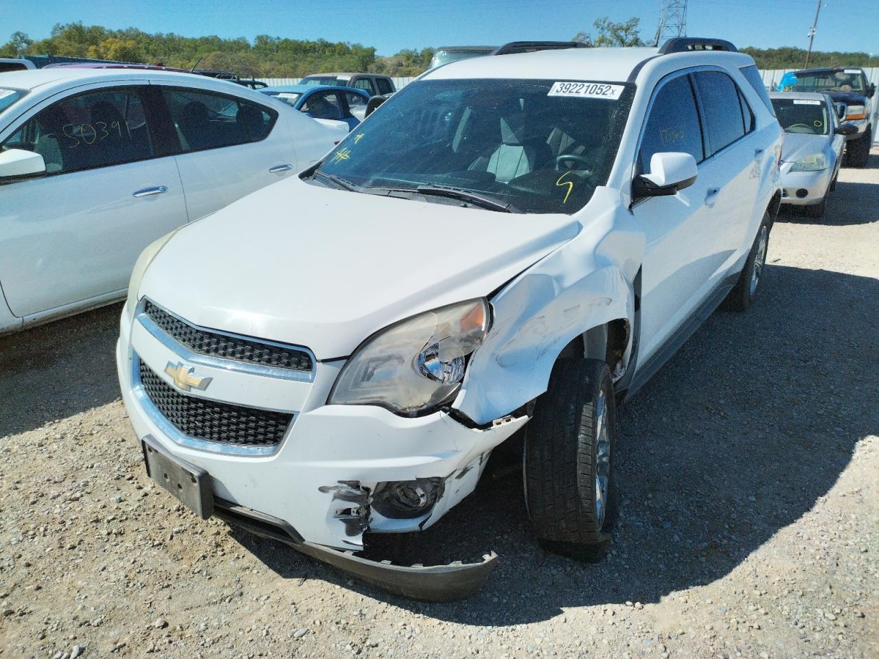 Photo 2 from auction – 2012 CHEVROLET EQUINOX LT with VIN 2GNFLPE55C6159050