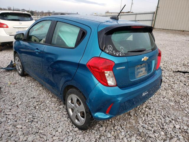 Photo 3 from auction – 2019 CHEVROLET SPARK LS with VIN KL8CB6SA4KC765755
