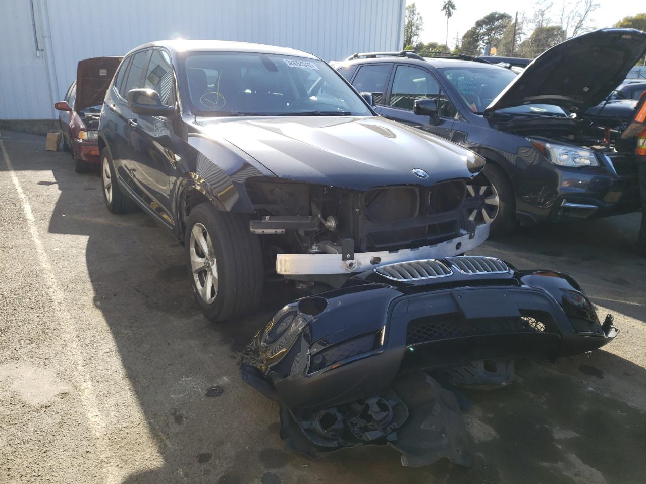 BMW X3 XDRIVE2 2011 with VIN 5UXWX5C52BL700063 - Photo from auction