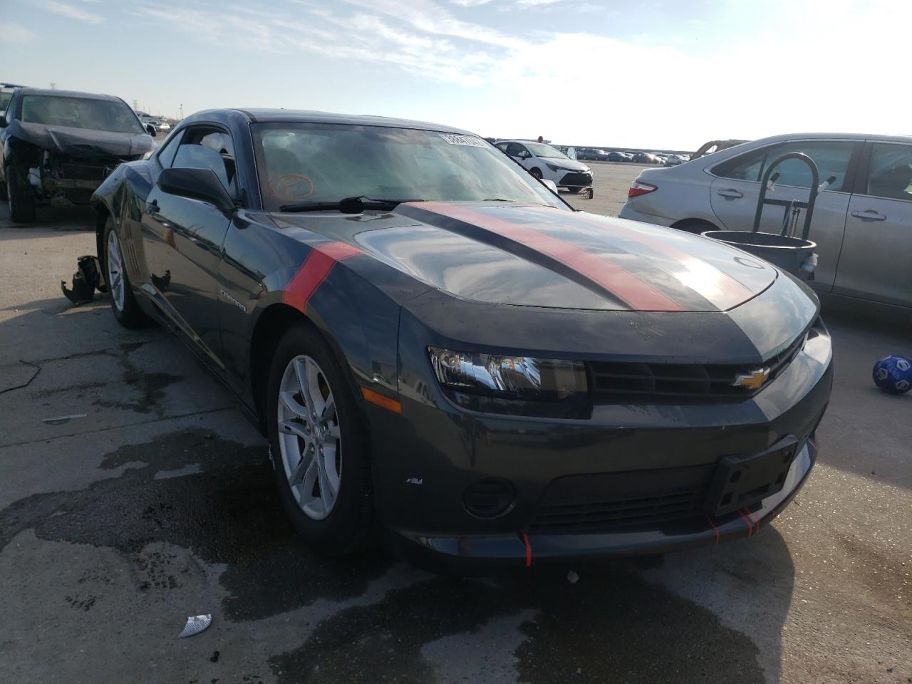 CHEVROLET CAMARO LS 2015 with VIN 2G1FB1E36F9257765 - Photo from auction
