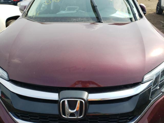 Photo 1 from auction – 2016 HONDA CR-V EX with VIN 5J6RM4H54GL117246