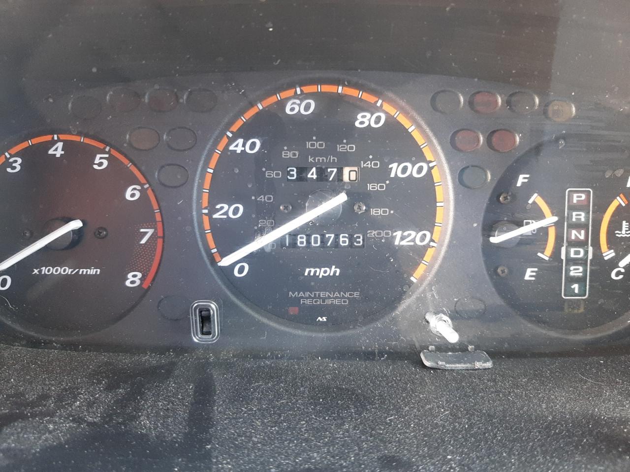 Photo 8 from auction – 2001 HONDA CR-V LX with VIN JHLRD28481S006765