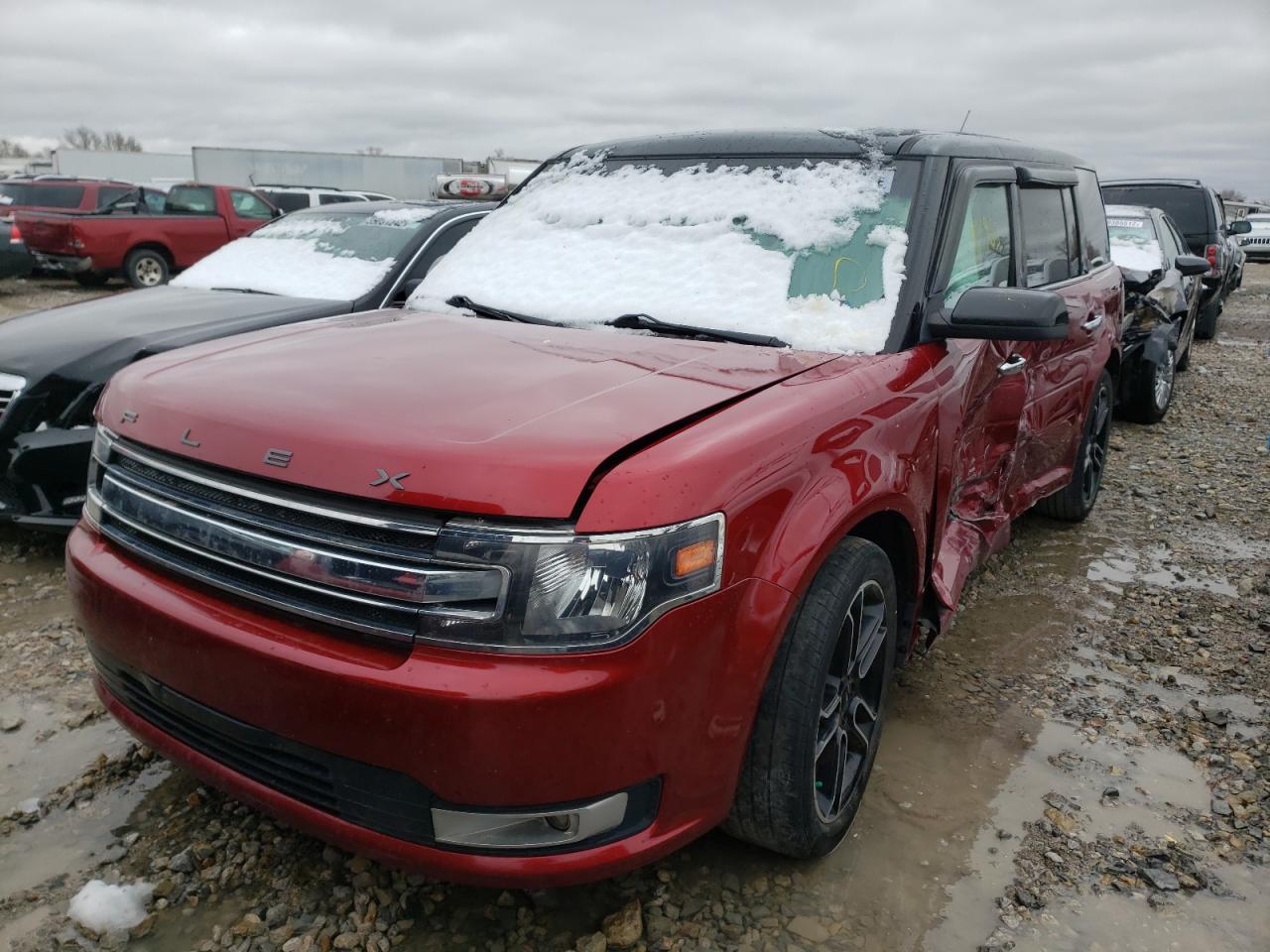 Photo 2 from auction – 2015 FORD FLEX SEL with VIN 2FMGK5C85FBA07018